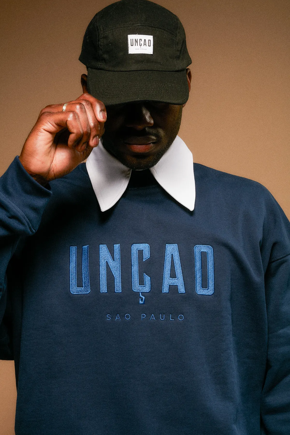 Sweat logo UNÇÃO — Marine