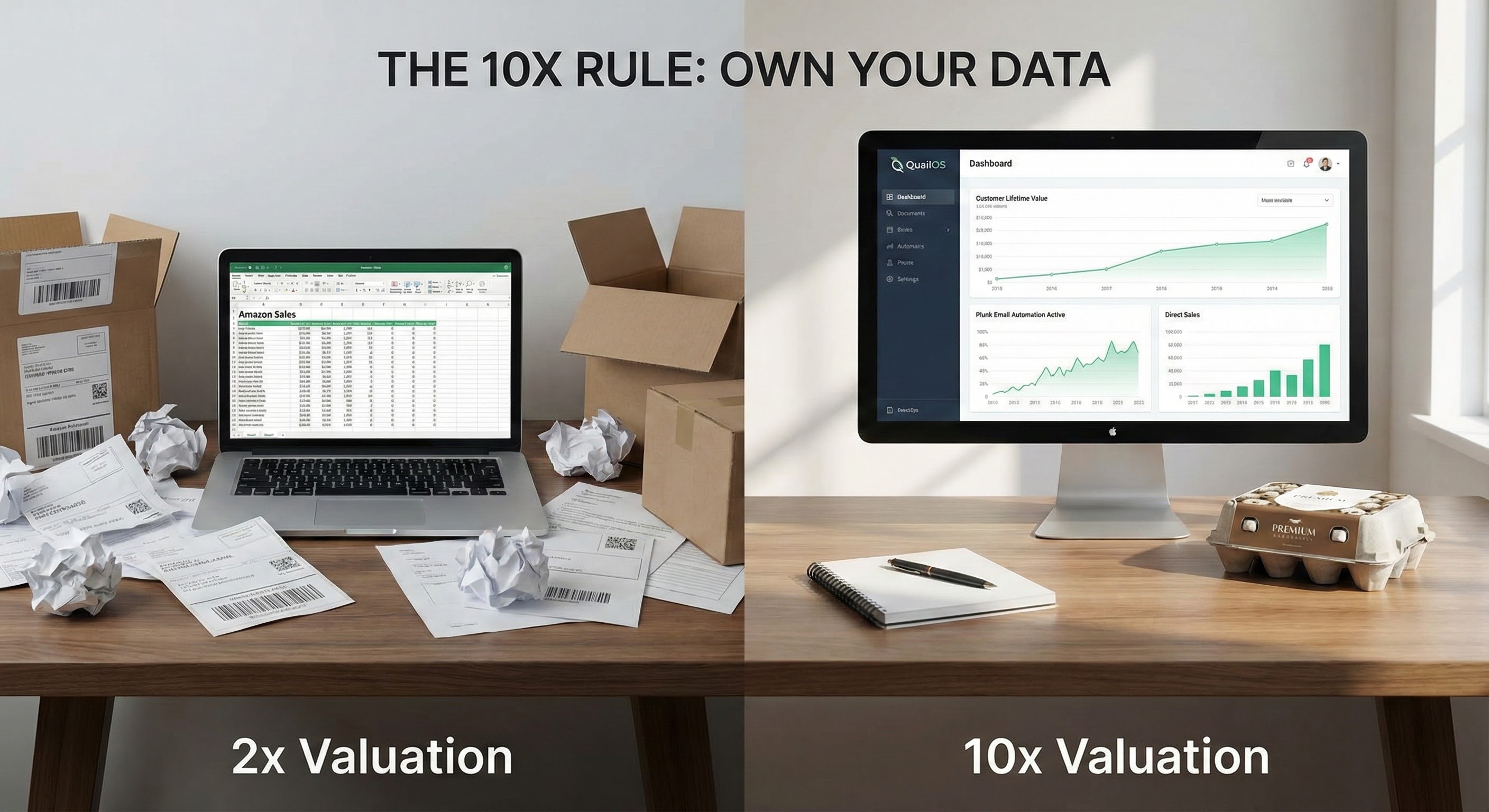 The 10x Rule: Why Revenue Is Vanity, but Data Is Wealth