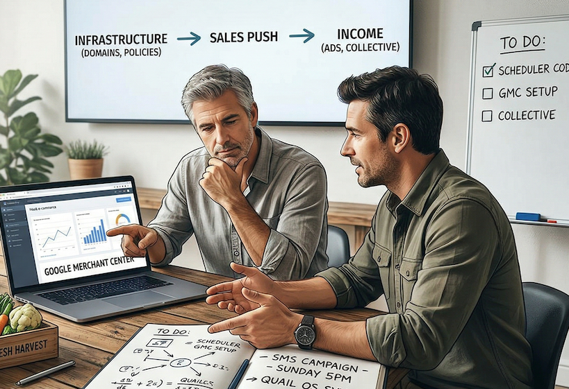From Infrastructure to Income: The "Sales Push" Phase