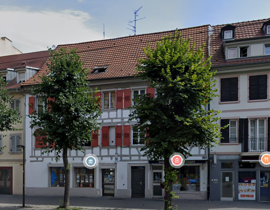 Vente de murs occupés Local commercial 120 m² Strasbourg