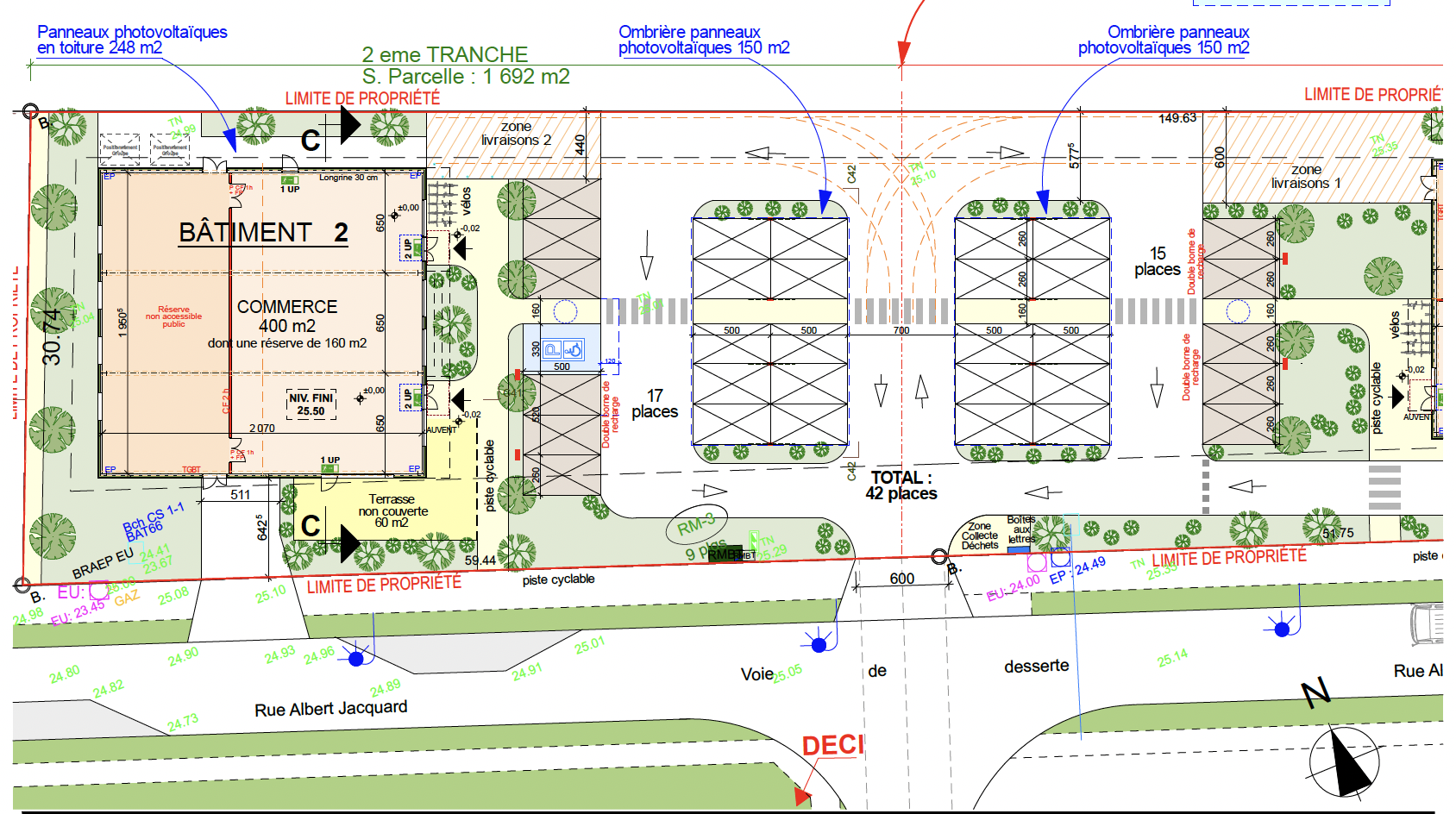 Vente de murs libres Local commercial 400 m² Mios - 3