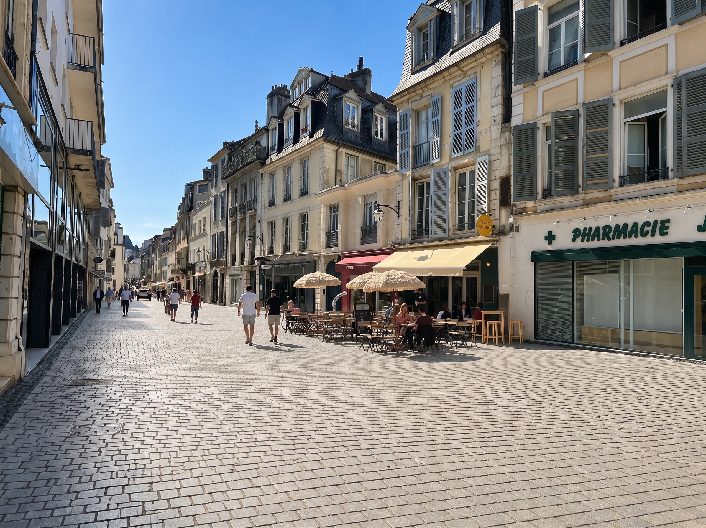 Location pure Local commercial 373 m² Pau