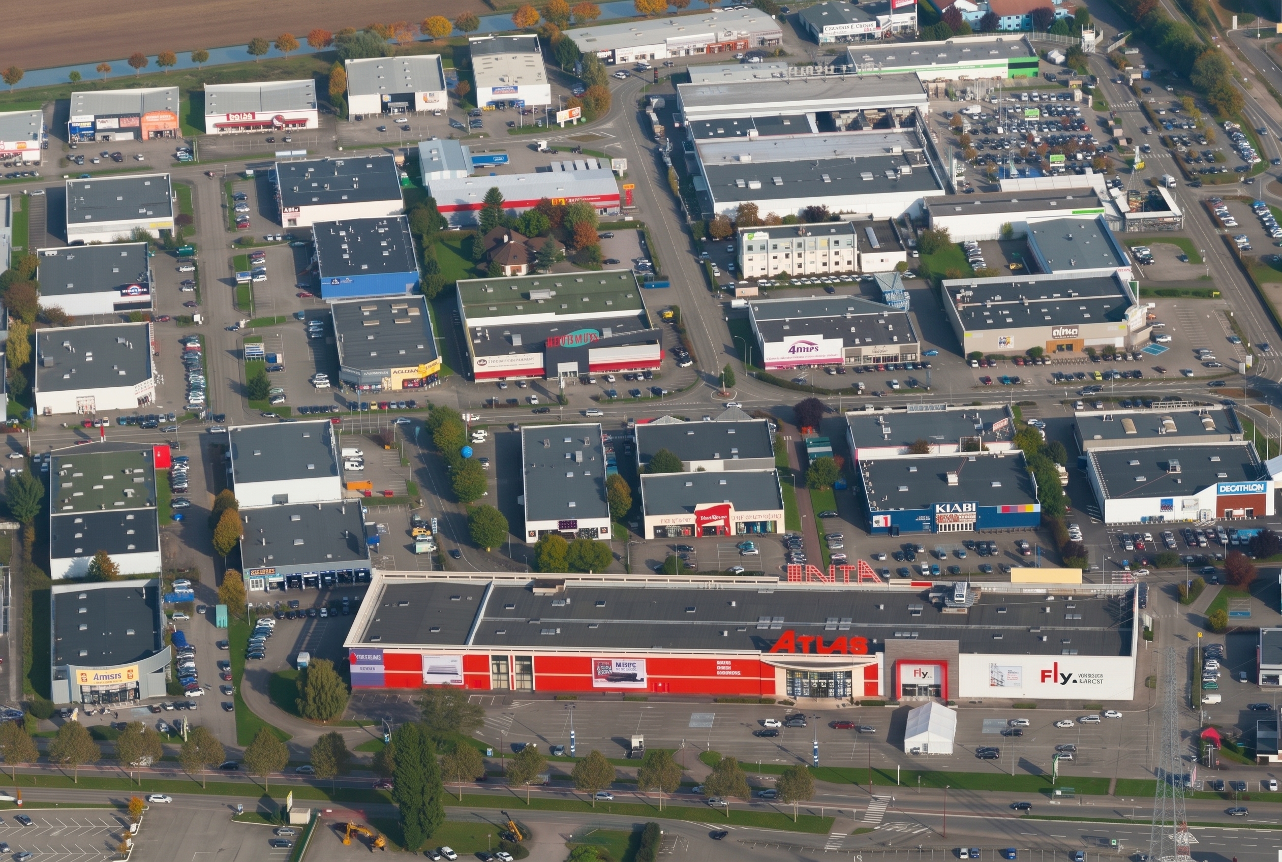 Location pure Local commercial 500 m² Vendenheim