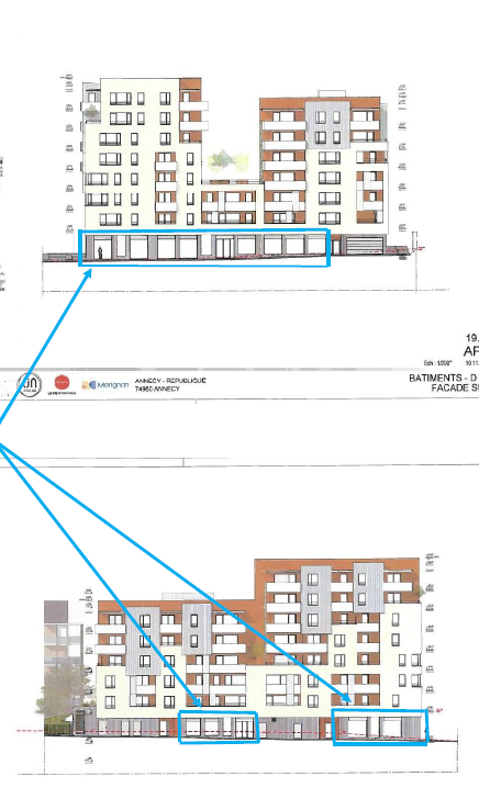 Location pure Local commercial 1 273 m² Annecy - 3