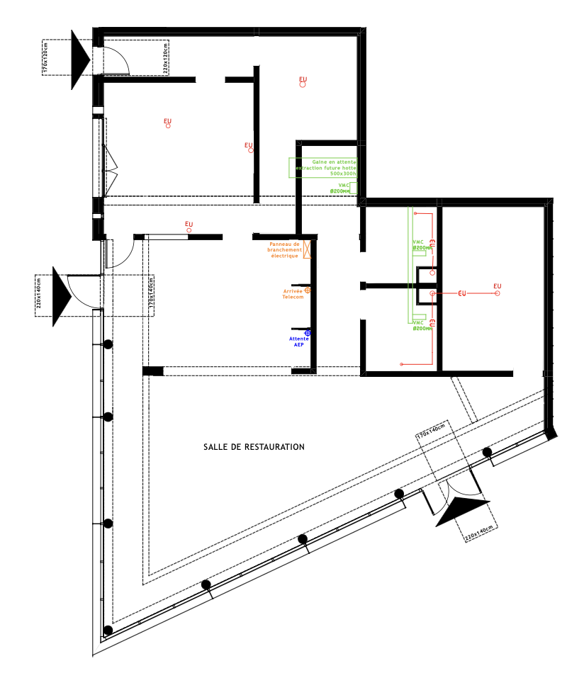 Vente de murs libres Local commercial 214 m² La Rochelle - 3