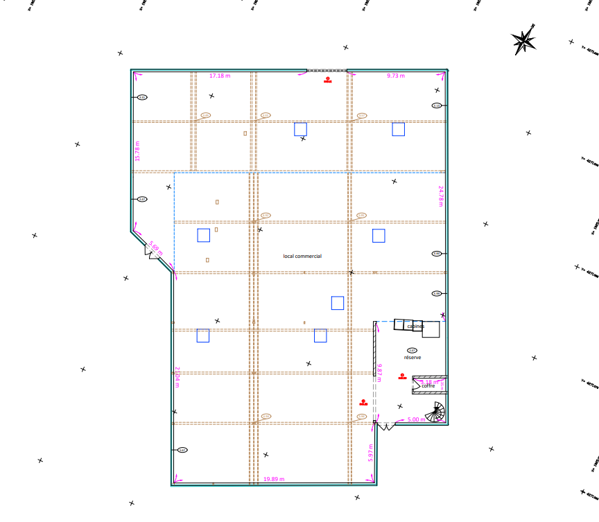Location pure Local commercial 1 186 m² Chambéry - 2