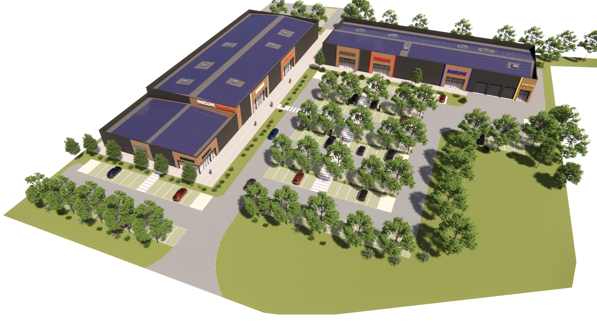 Location pure Local commercial 4 180 m² Bretenoux