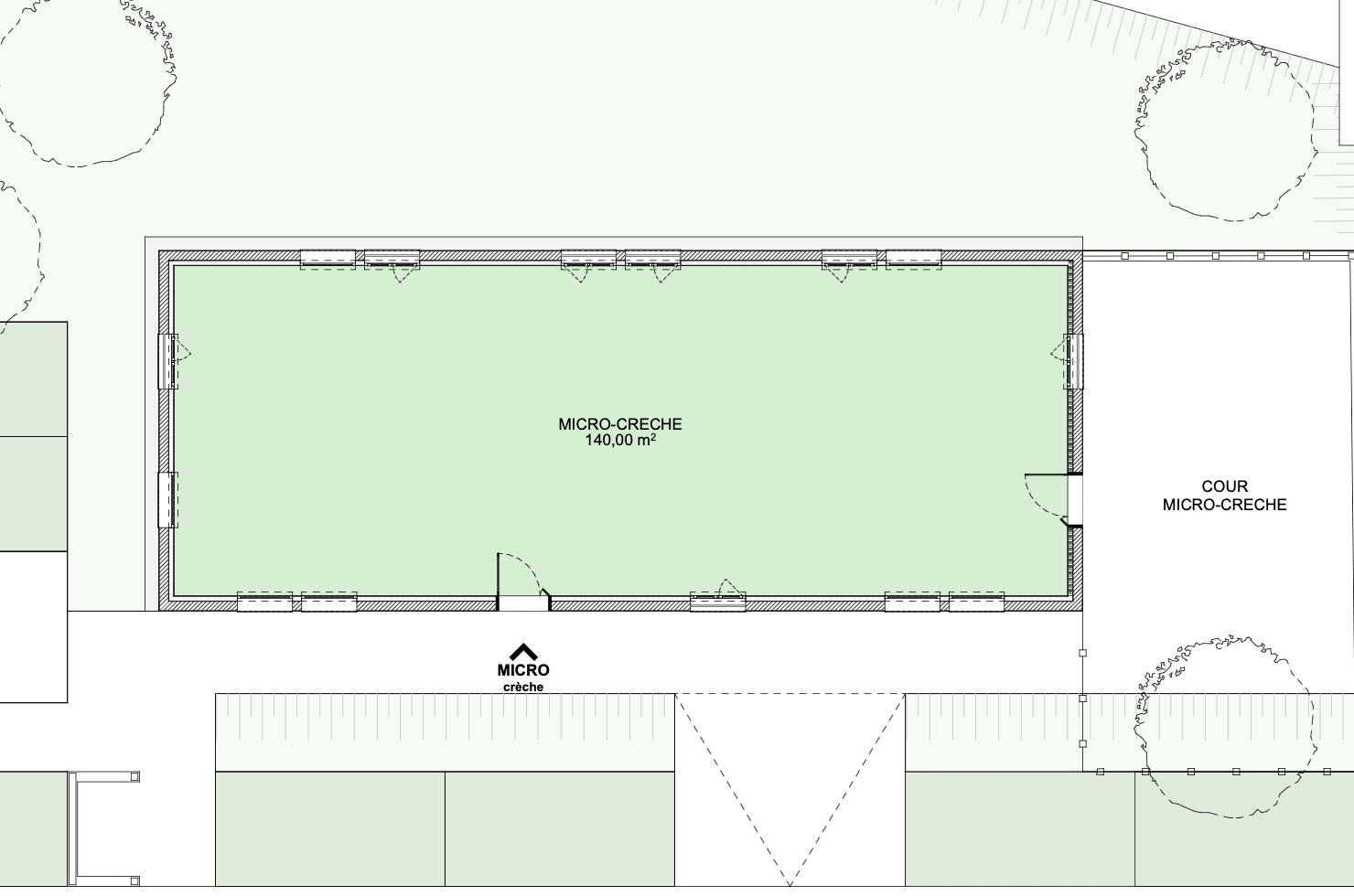 Location pure Local commercial 140 m² Dampmart - 4