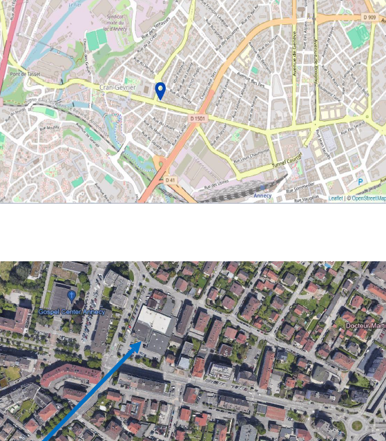 Location pure Local commercial 1 273 m² Annecy - 2