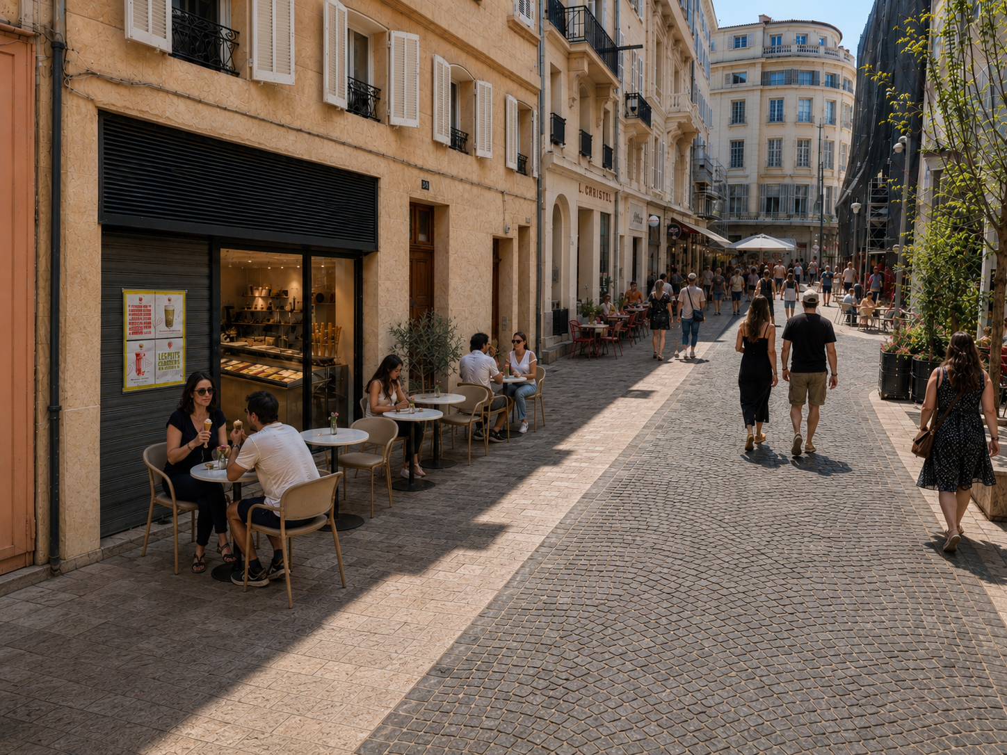 Location pure Local commercial 43 m² Marseille 1er