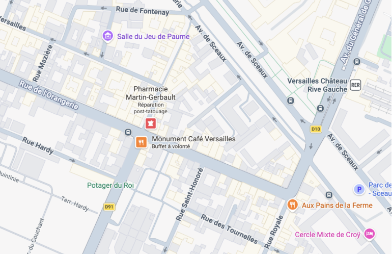 Location pure Local commercial 235 m² Versailles - 2