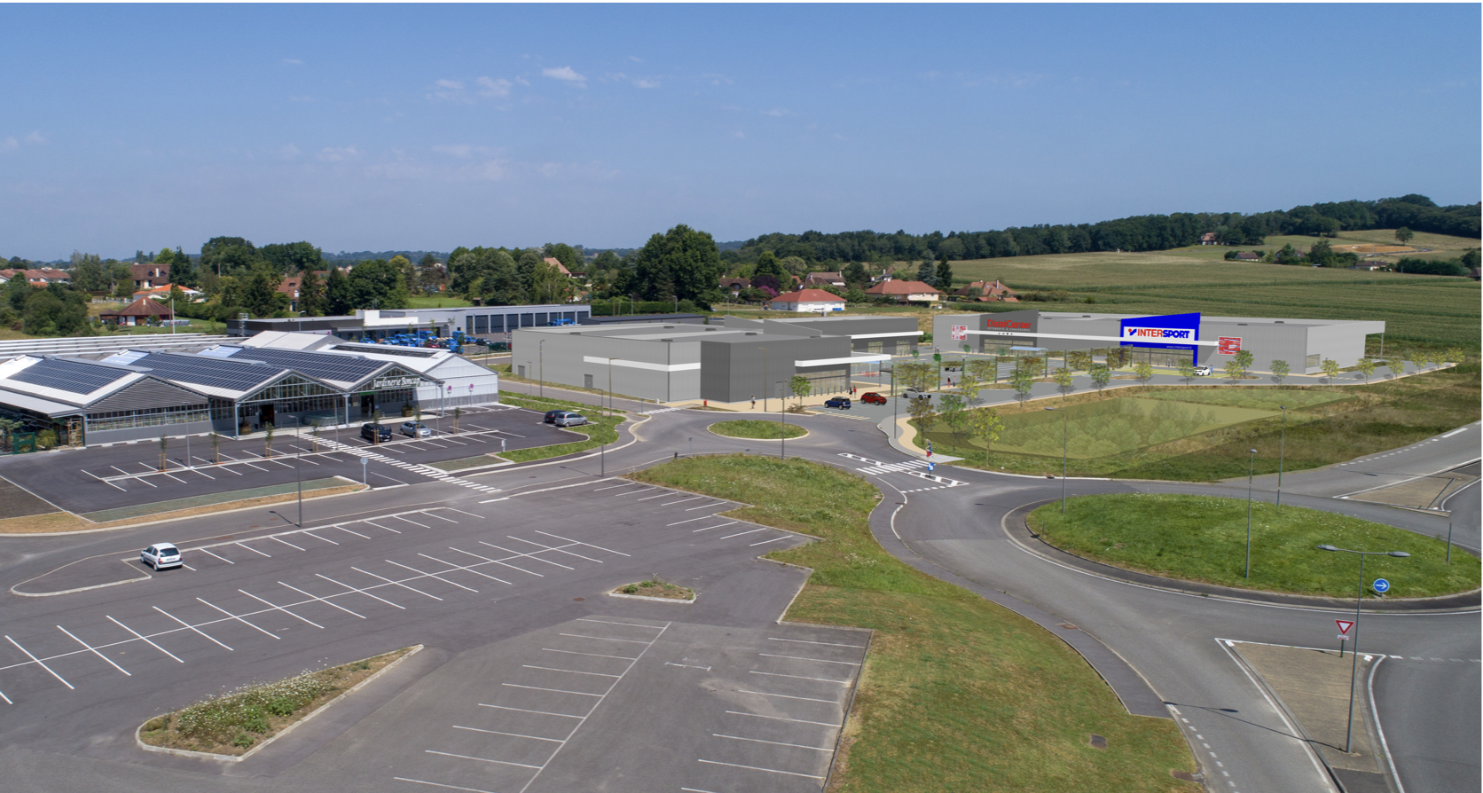 Location pure Local commercial 540 m² Orthez