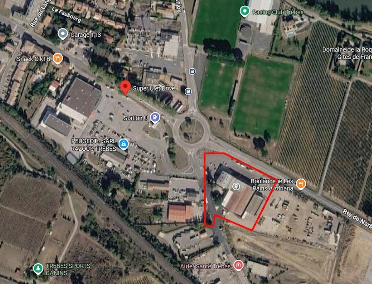 Vente de murs libres Local commercial 207 m² Trèbes - 3