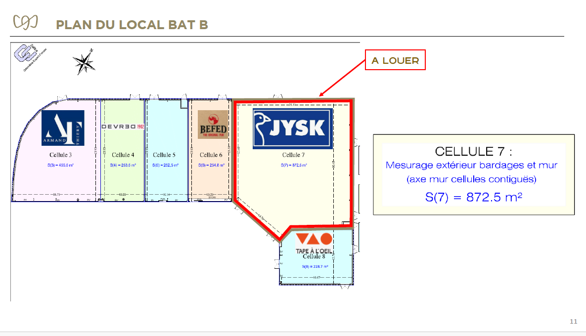 Location pure Local commercial 873 m² Thonon-les-Bains - 2
