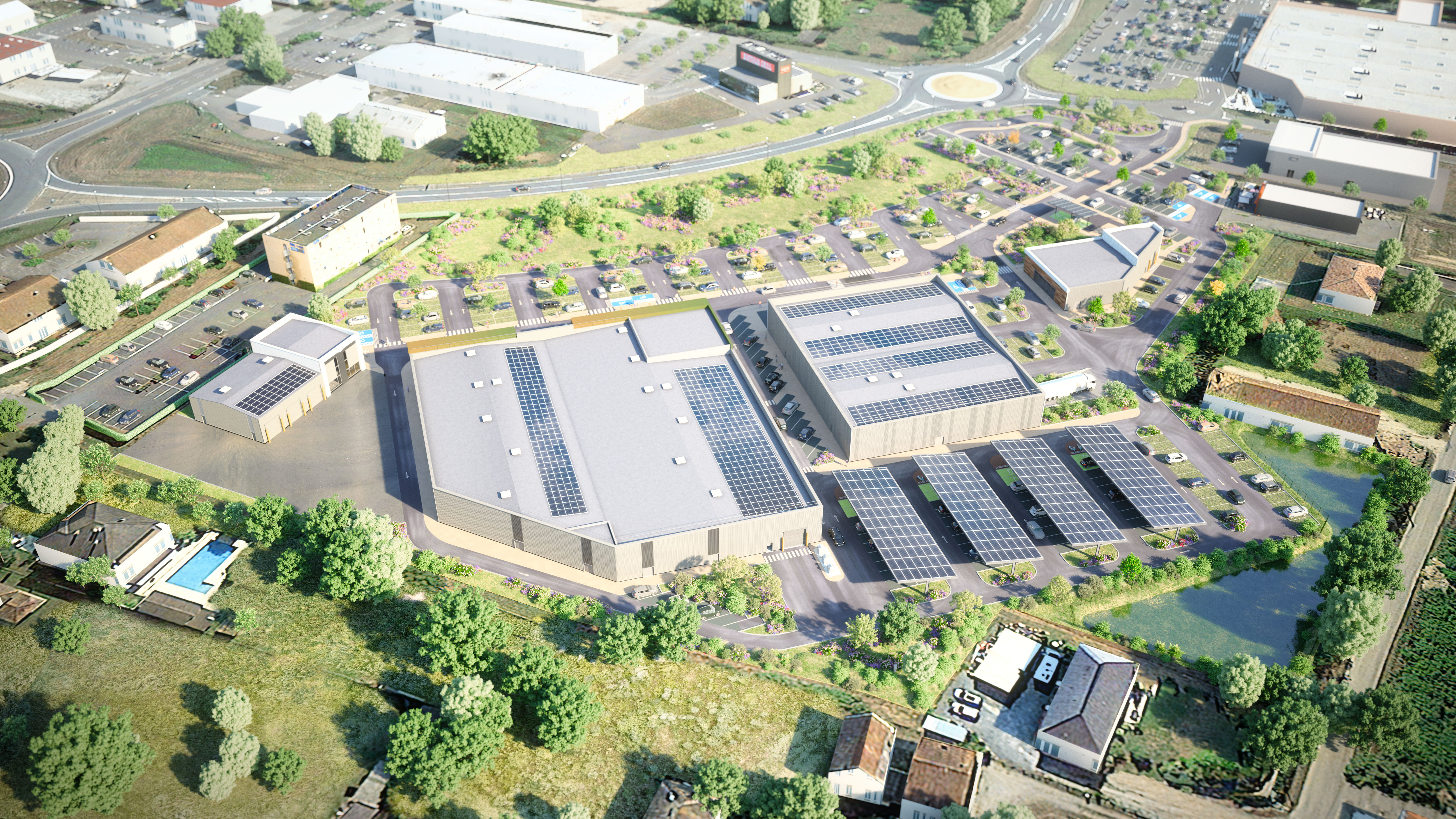 Vente de murs libres Local commercial 1 400 m² Marmande - 2