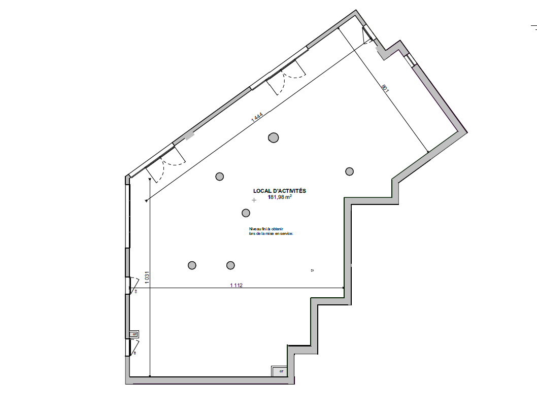 Vente de murs libres Local commercial 182 m² Strasbourg - 2
