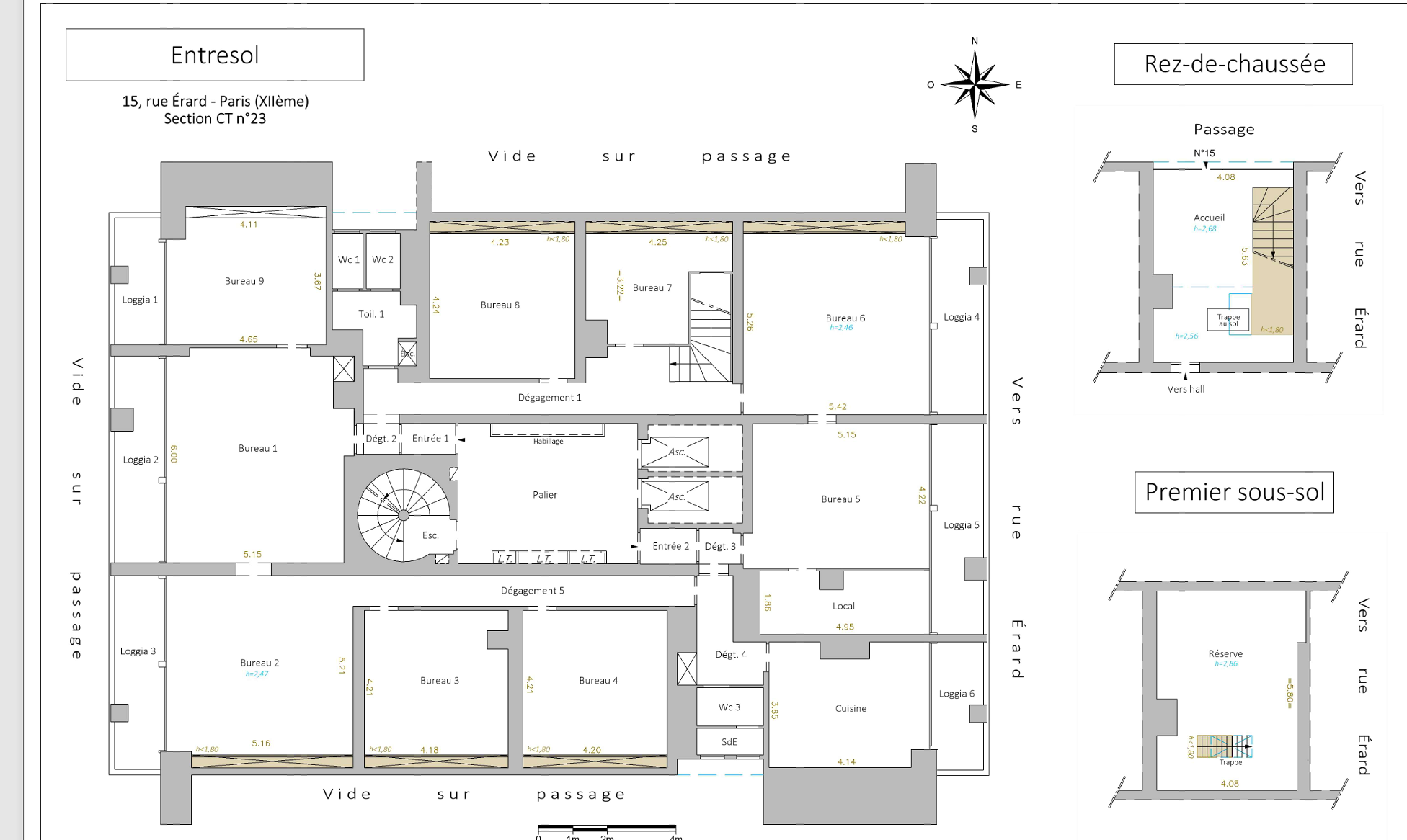 Location Bureaux 299 m² Paris 12e - 11