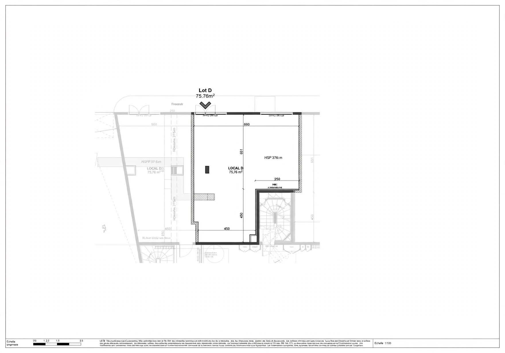 Location pure Local commercial 76 m² Saint-Bonnet-de-Mure - 4