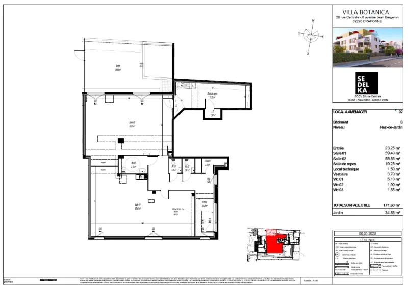 Location pure Local commercial 70 m² Craponne - 5