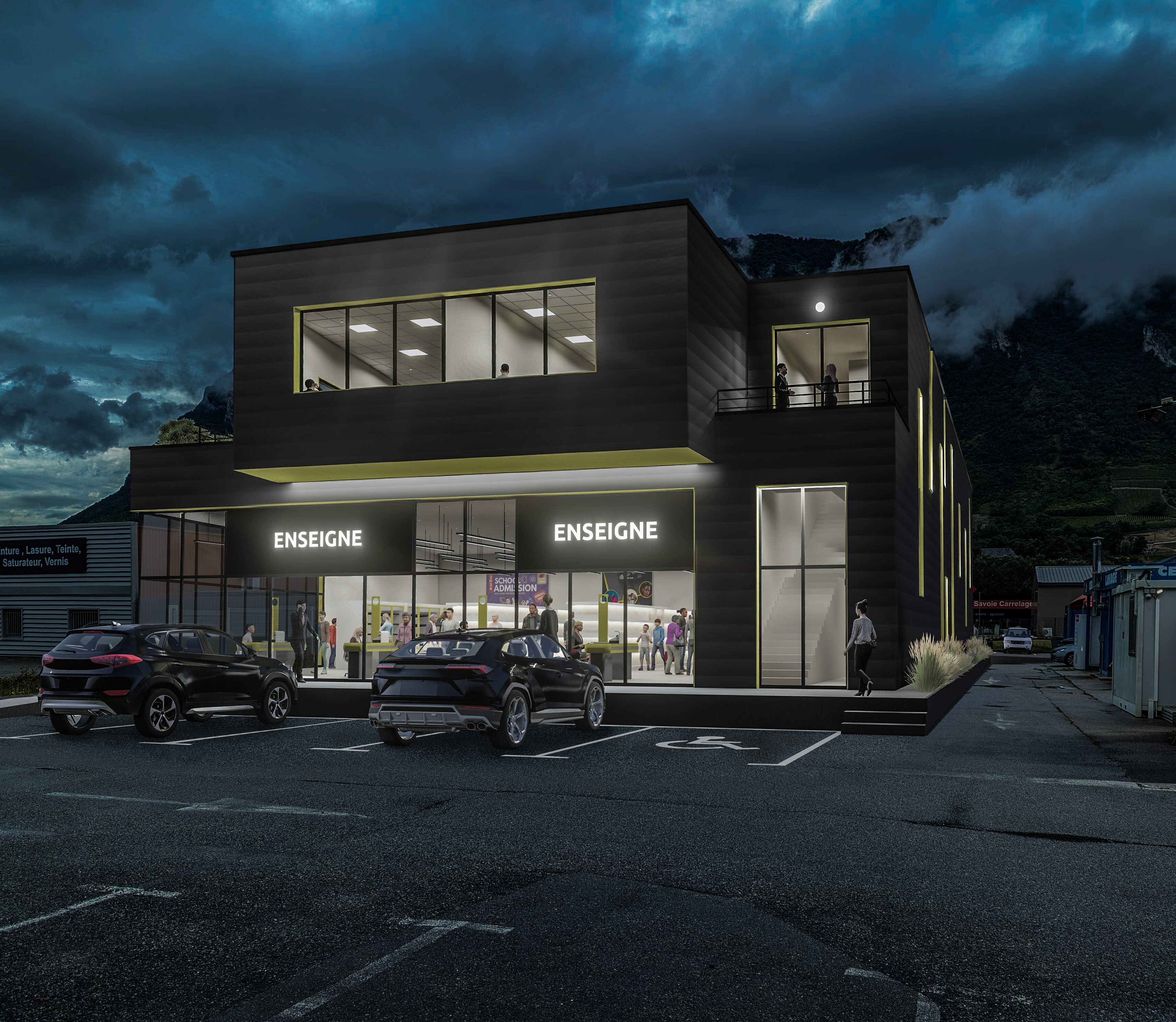 Location pure Local commercial 345 m² Arbin - 5