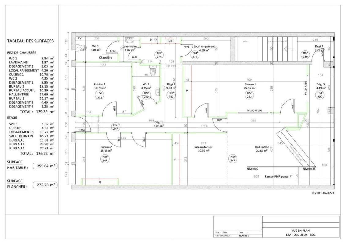 Location pure Local commercial 250 m² Caen - 10