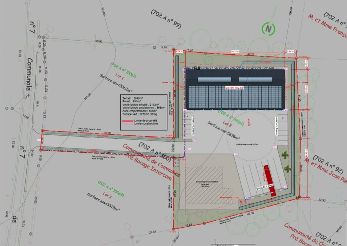 Location Entrepôt 1 000 m² Val d'Arry - 7