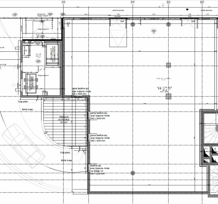 Location pure Local commercial 202 m² Caen - 3