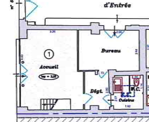 Location pure Local commercial 49 m² Paris - 5