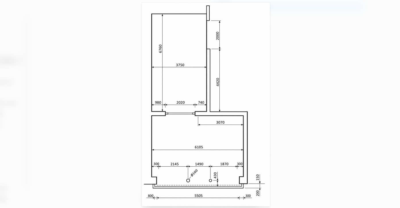 Location pure Local commercial 55 m² Paris - 7