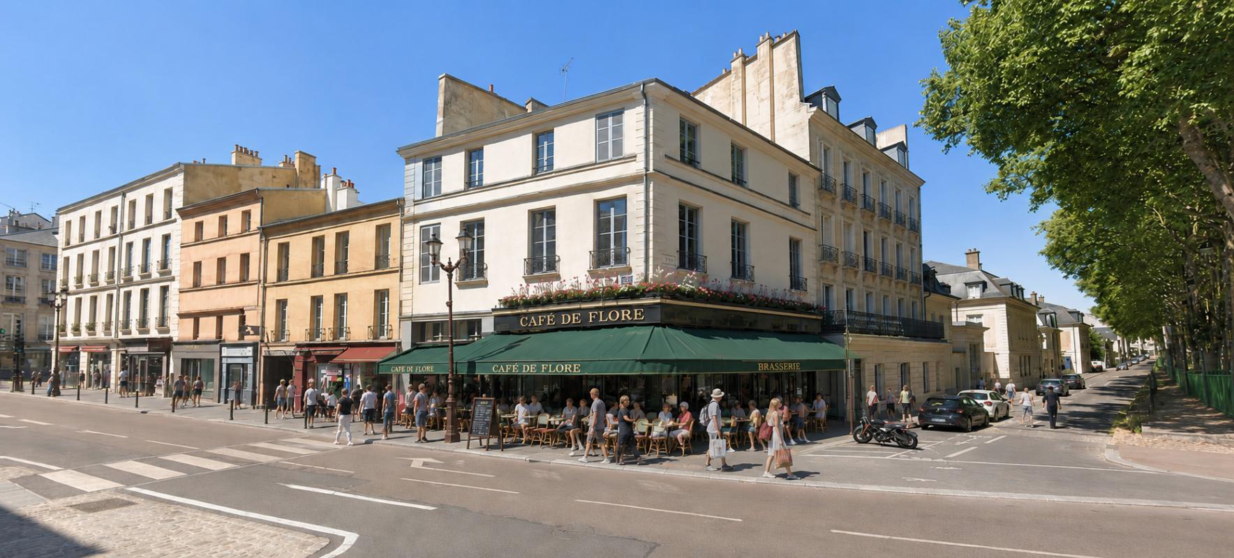 Location pure Local commercial 689 m² Versailles