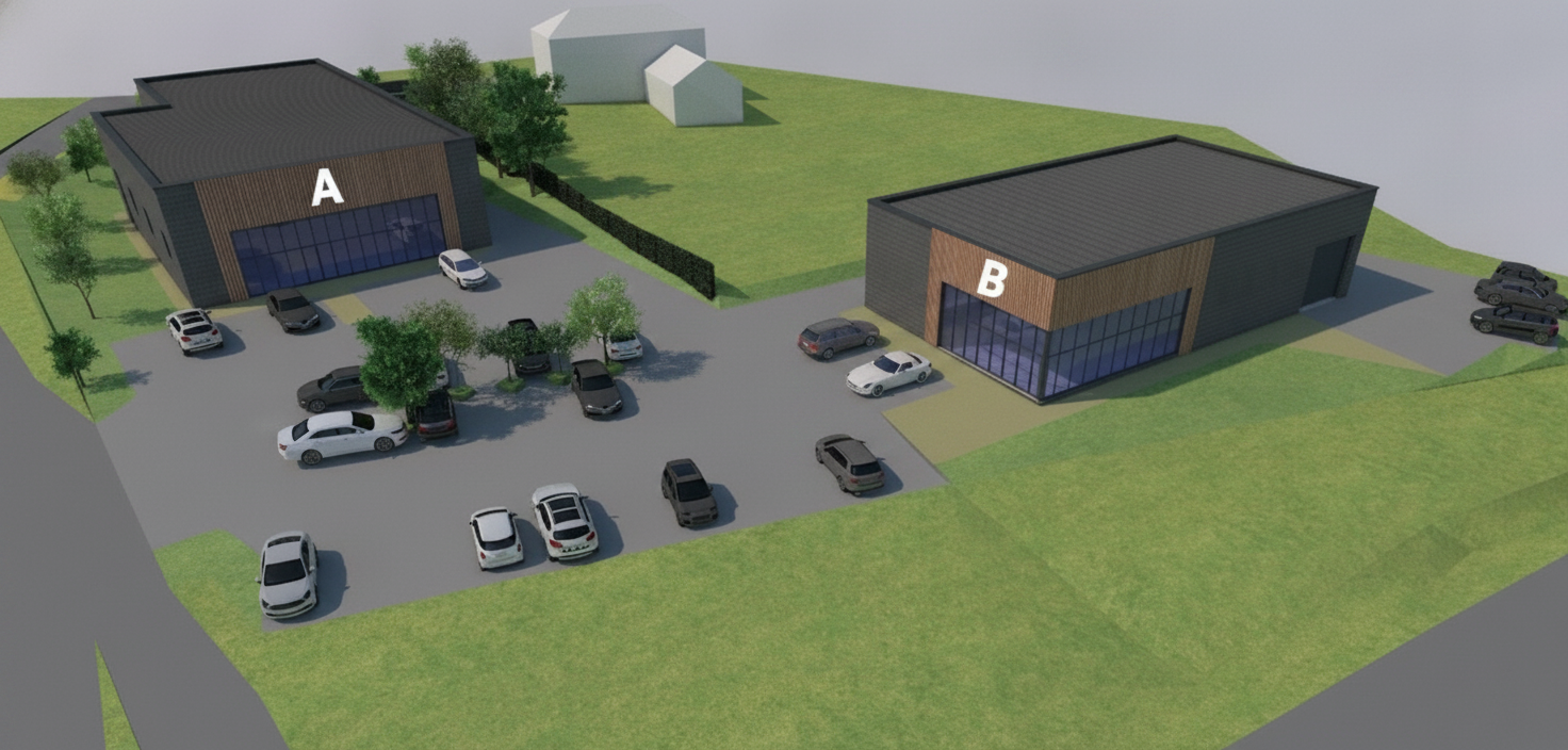 Location pure Local commercial 445 m² Domessin - 2