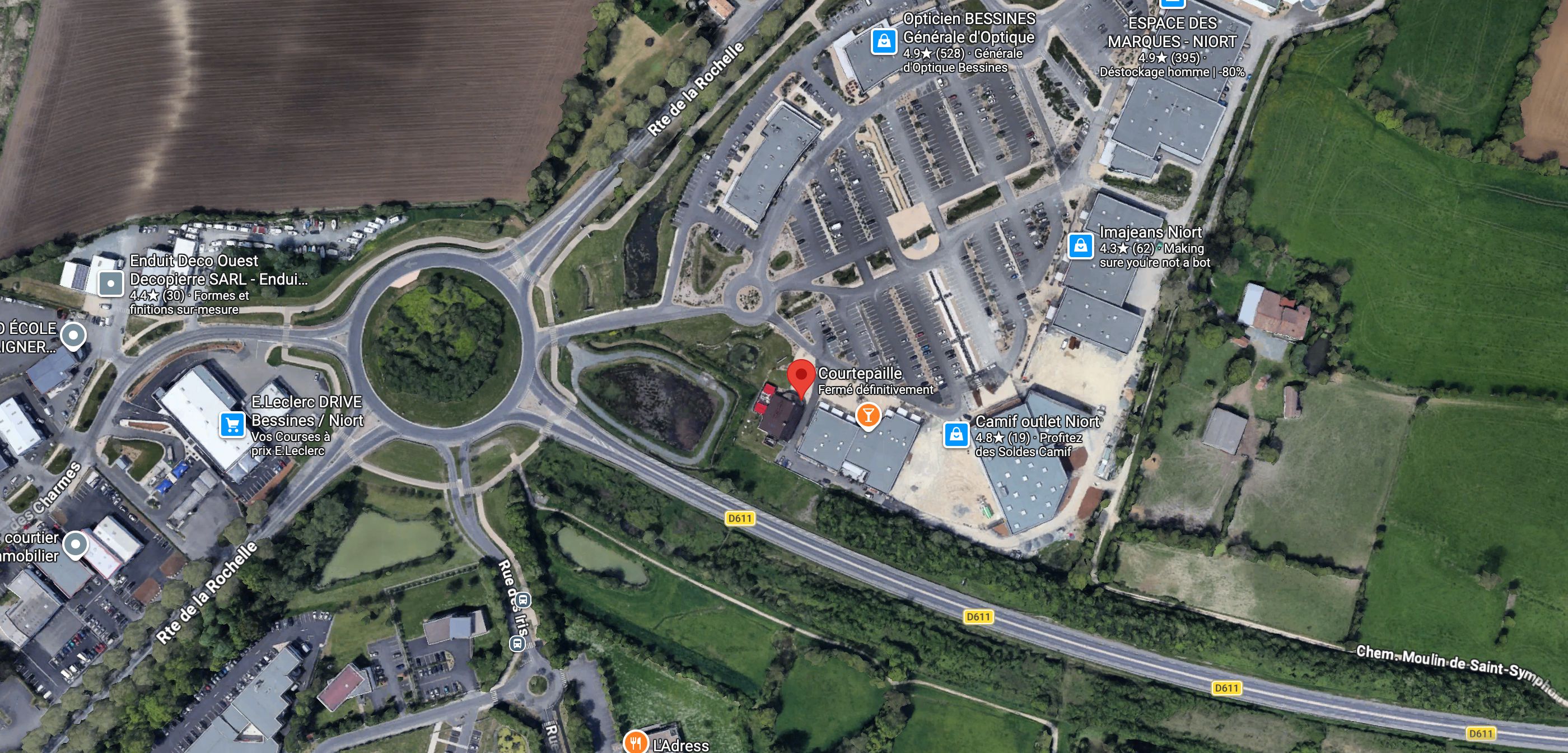 Vente de murs libres Local commercial 480 m² Bessines