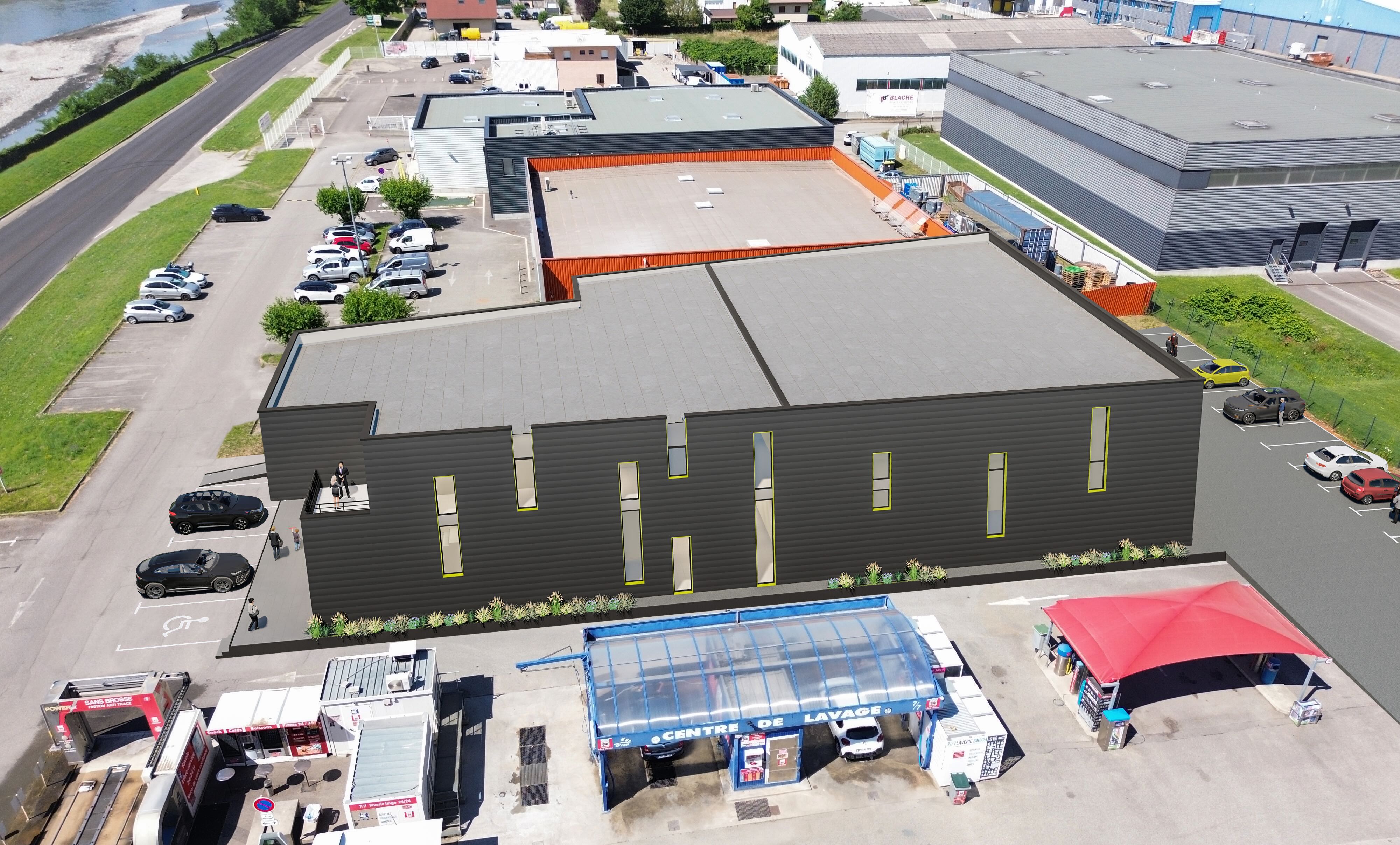 Location pure Local commercial 345 m² Arbin - 2