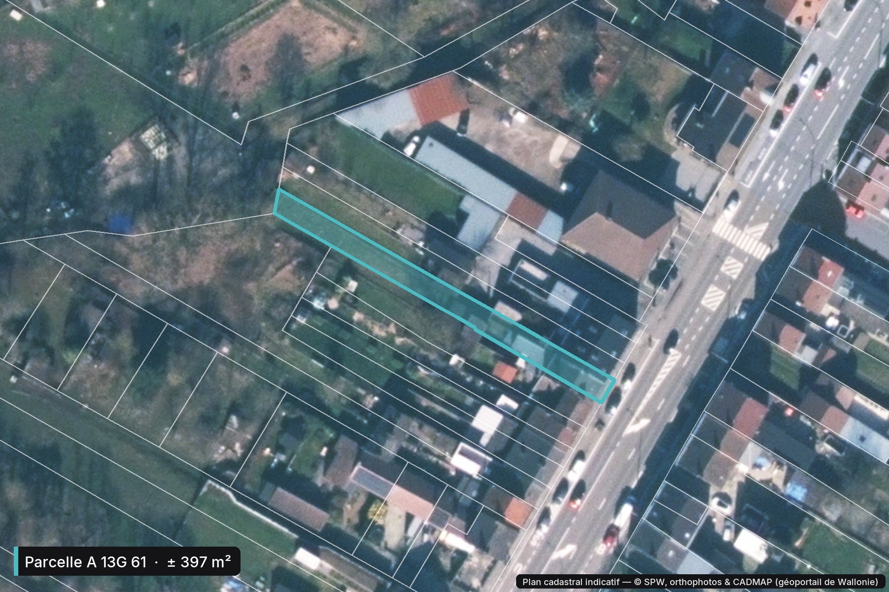 Plan de parcelle