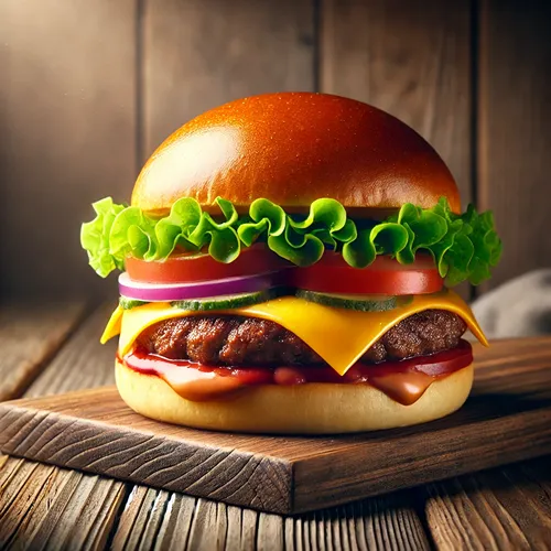 Photo du produit Nom de burger très long pour rentrer dans une seule ligne, non contractuelle