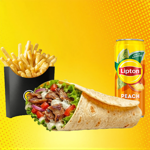 Photo du produit Menu galette kebab, non contractuelle