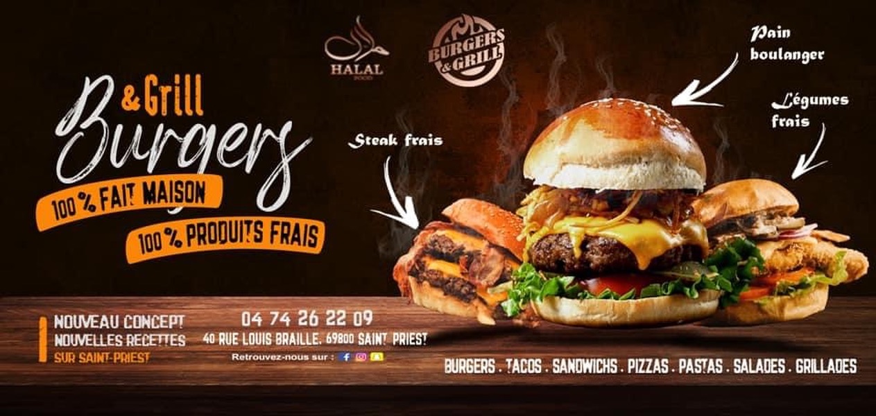 Photo de couverture de Burgers And Grill Saint-Priest