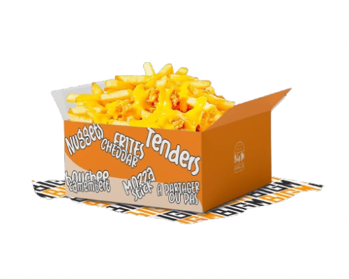 Photo du produit Frites Cheddar Crispy, non contractuelle