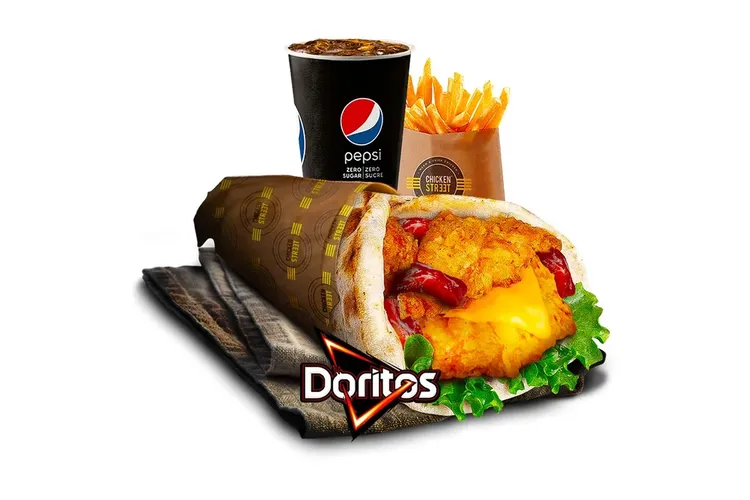 Photo du produit Menu Naan Hot Salsa 🌶️, non contractuelle