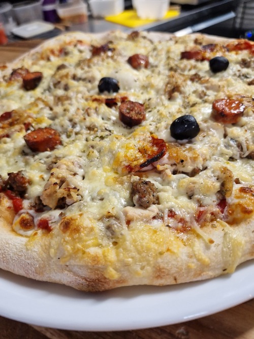 Photo du produit Pizza Cannibale 🍖, non contractuelle