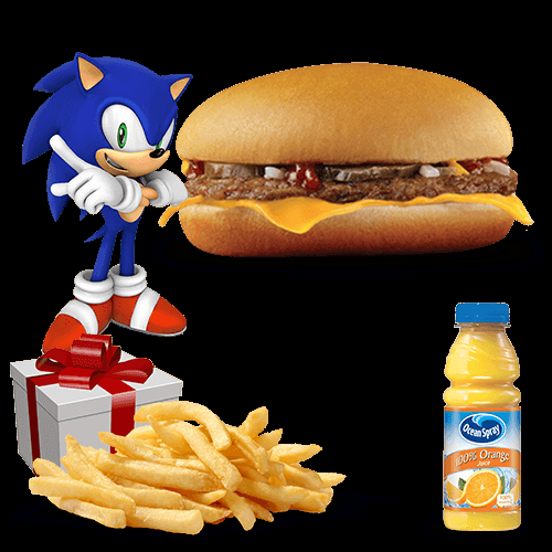 Photo du produit Menu Kid Cheese burger, non contractuelle