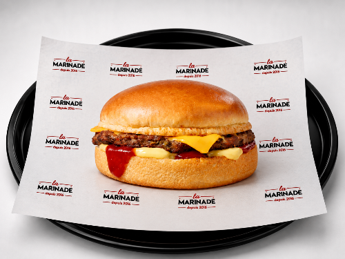 Photo du produit Cheese Burger, non contractuelle