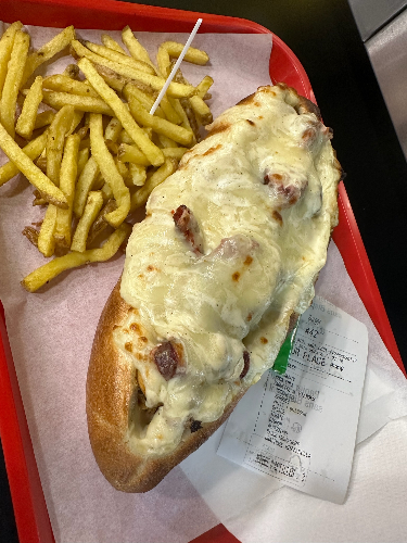 Photo du produit Menu Baguette Gratinée XL, non contractuelle