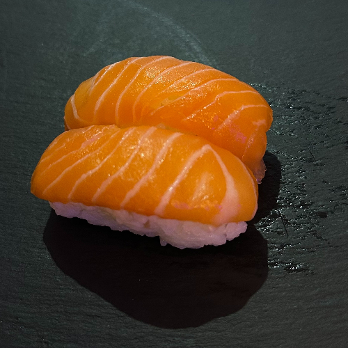 Photo du produit X2 SUSHIS NIGIRIS SAUMON, non contractuelle