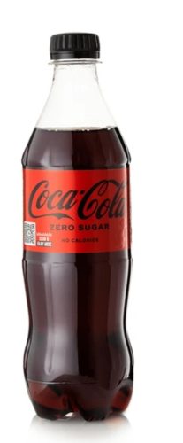 Photo du produit Coca Cola Zero 50CL, non contractuelle
