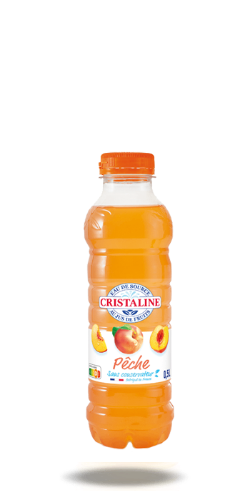 Photo du produit Cristaline pêche 50cl, non contractuelle