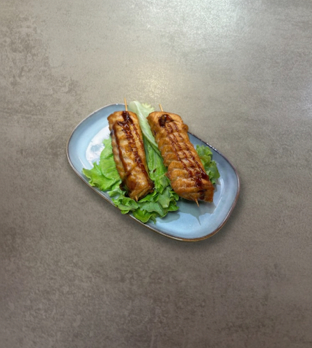 Photo du produit Brochette saumon, non contractuelle