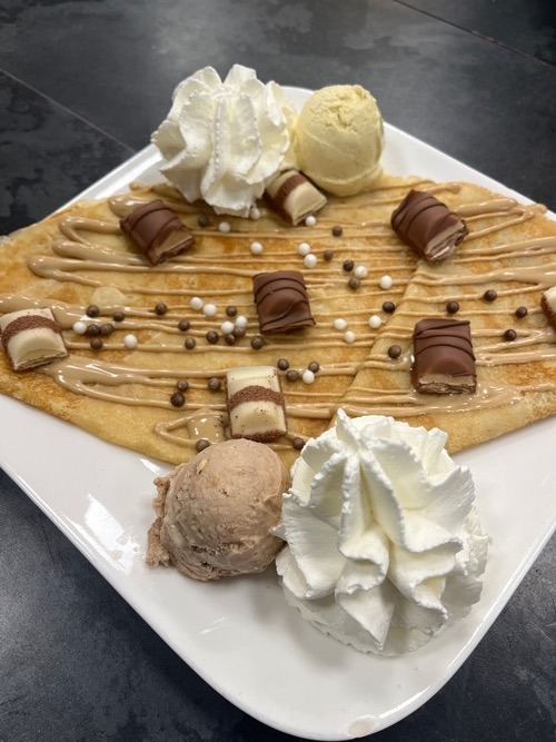 Photo du produit Crêpe sucrée, non contractuelle