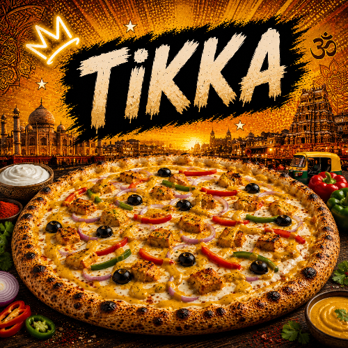 Photo du produit Tikka Pizza, non contractuelle
