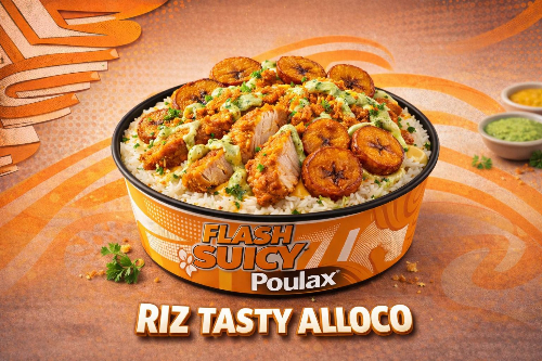Photo du produit Riz Tasty Alloco’s, non contractuelle